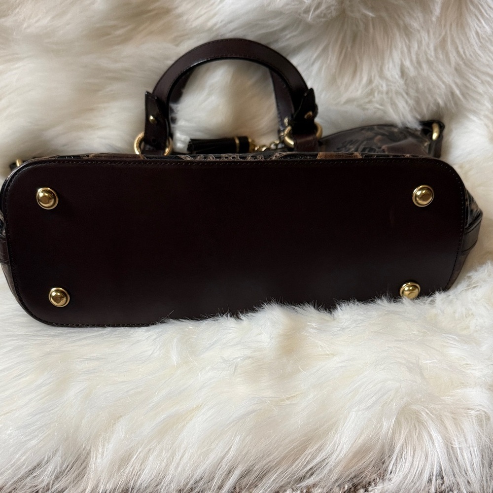 Brahmin expresso fresco Asher mini purse with Tassel - Picture 7 of 10